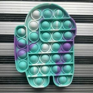 Multi-Colour Among Us Popit